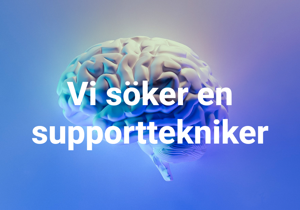 Läs mer om artikeln Vi söker supporttekniker med planeringsansvar